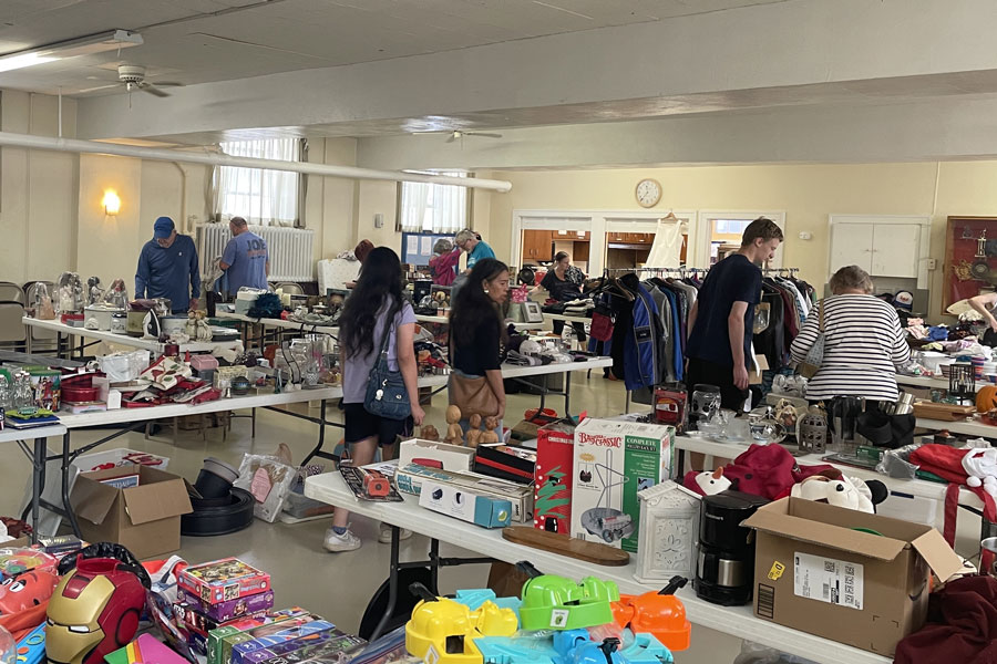 WHIZ BANG DAYS RUMMAGE SALE
